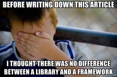 Library and a Framework